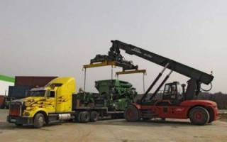 Fine for transporting oversized cargo without permission
