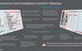 За сколько времени нужно менять водительское удостоверение