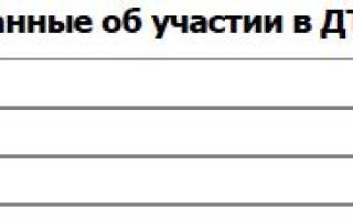 Информация о ДТП по гос номеру