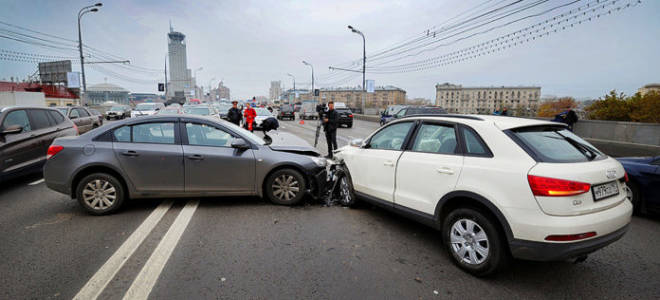 Is it necessary to remove the car from the scene of an accident?