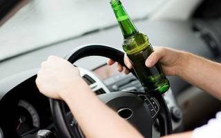 How does a driver&#39;s license get revoked for drunkenness?